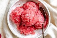 Ruby or Jade Grape Sorbet