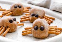 Frightfully Delicious Peanut Butter Spiders