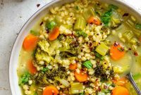 Hearty Garden Vegetable Barley Stew