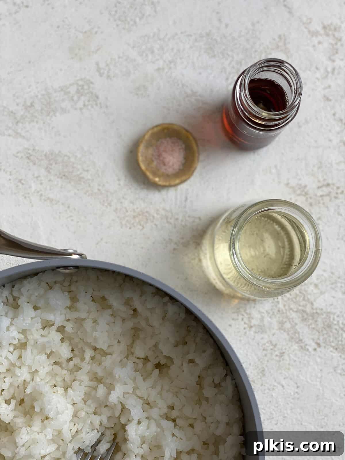 Plant-Powered Sushi Rolls 11 ingredients alongside sushi rice