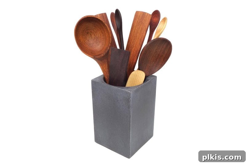 Holiday Gifting Unwrapped Your Essential Picks 9 Graphic showing a selection of Earlywood Designs wooden kitchen utensils, highlighting their quality and craftsmanship.