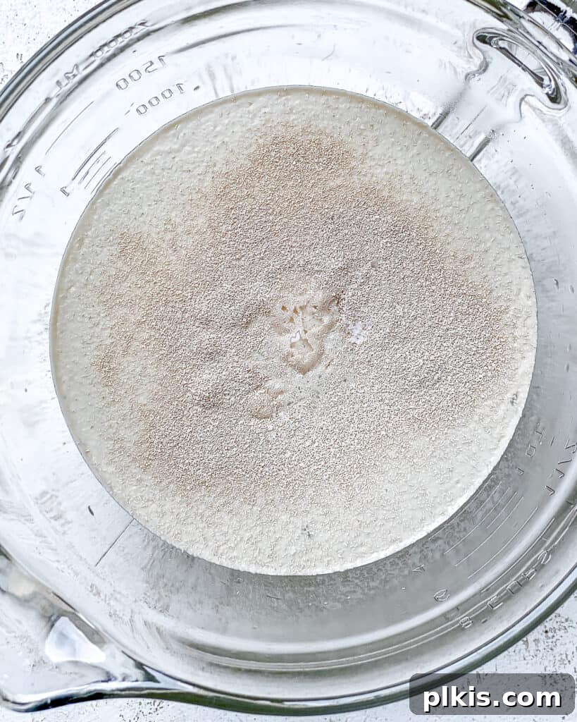 Lazy Baker's Crusty Loaf 5 process shot of sifting flour