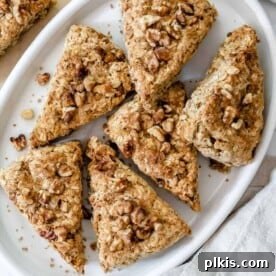 Walnut Oat Scones Plant Based on a Budget 5 1