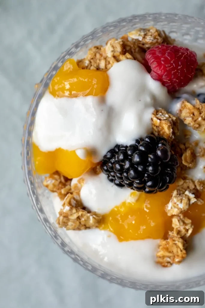Over 30 Quick and Flavorful Vegan Instant Pot Recipes 37 completed cashew yogurt in a glass bowl against a light surface