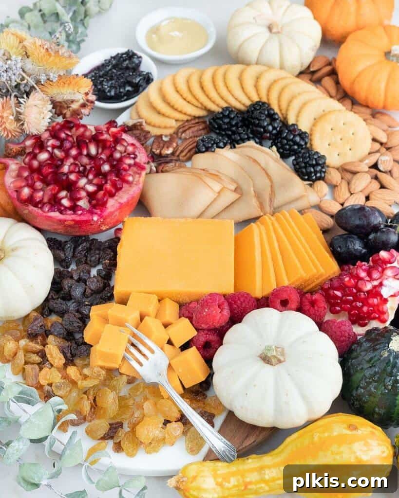 50 Quick Vegan Bites 3 A beautifully arranged vegan charcuterie board featuring a wide array of plant-based foods.