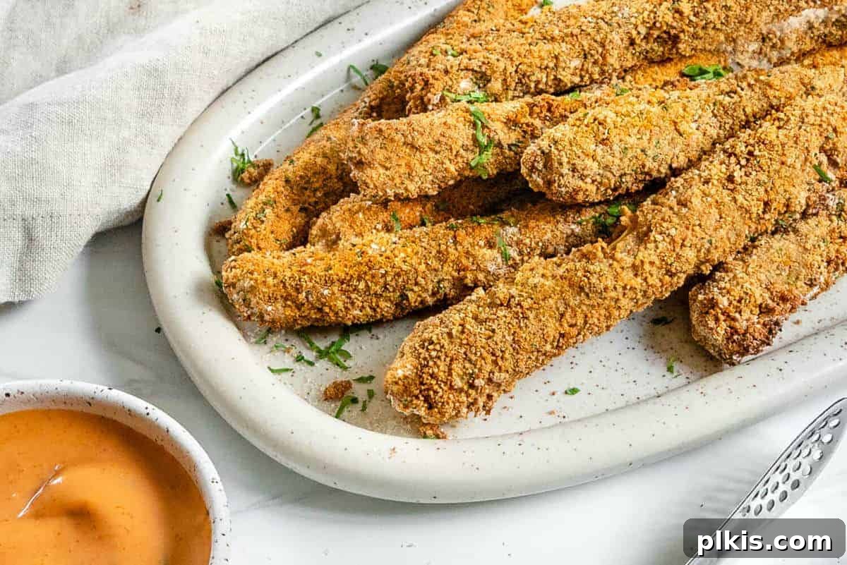 Baked Zucchini Fries 
