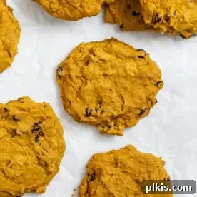 Delicious Gluten-Free Pumpkin Cookies, perfect for autumn.