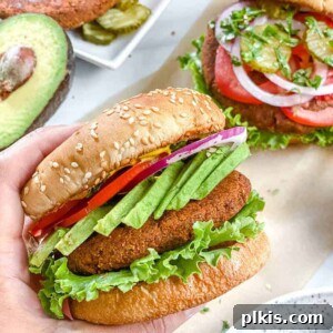 Fiesta Black Bean Burger 3 Southwest Black Bean Burger Plant Based on a Budget, a delicious and healthy vegan meal option.