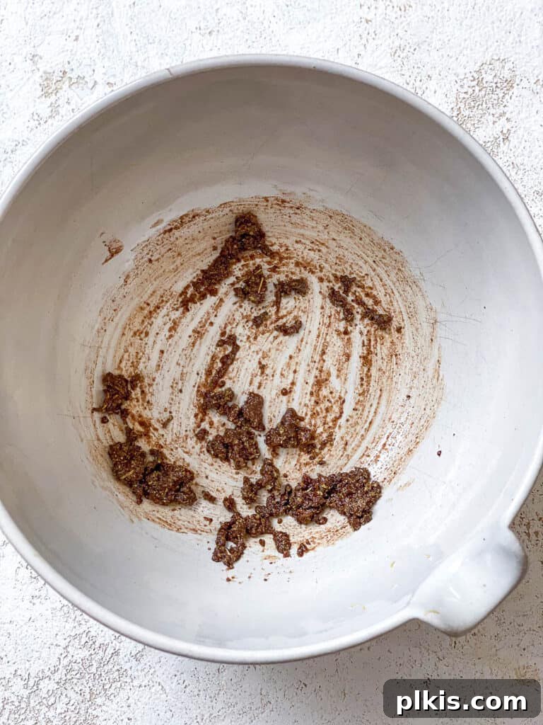 process shot post mixing ingredients in bowl