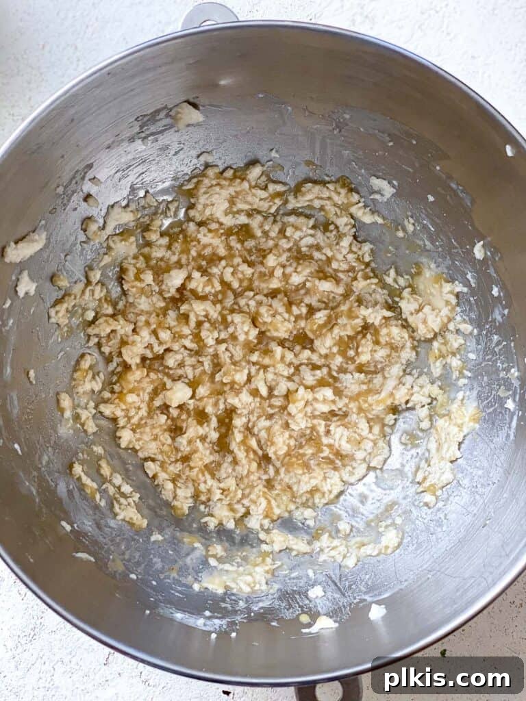 Wholesome Zucchini Oat Delights 15 process shot post mixing ingredients in bowl