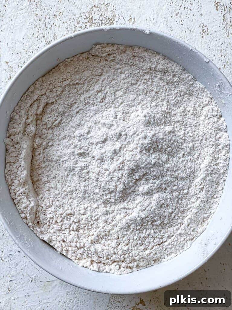 Wholesome Zucchini Oat Delights 9 process shot post mixing ingredients together in bowl