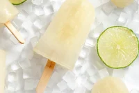 Homemade Zesty Lime Popsicles Recipe